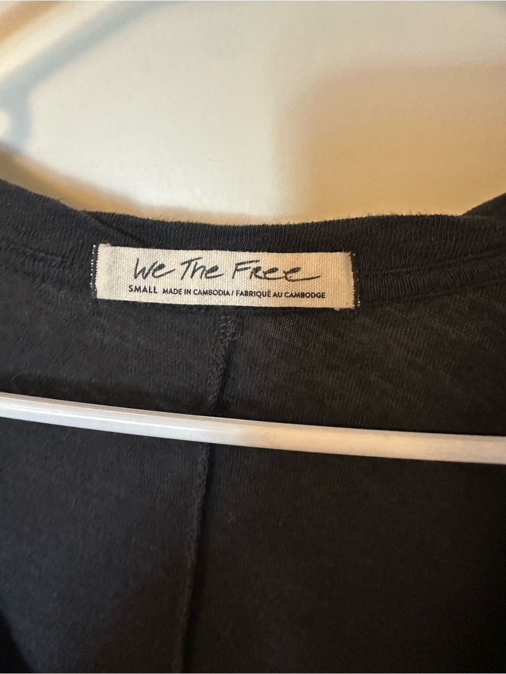 Free People “Shimmy Sasha Tank Top” in black - Picture 5 of 5